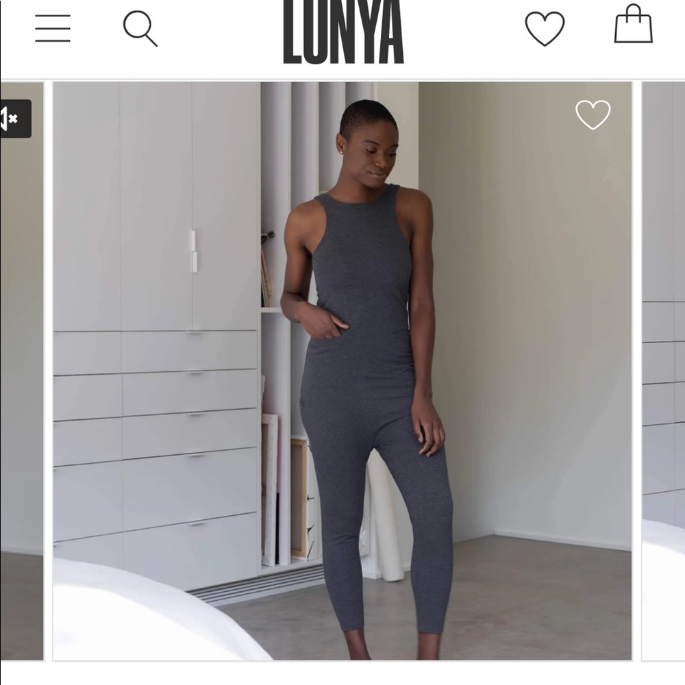 Lunya restore pocket jumpsuit  XS